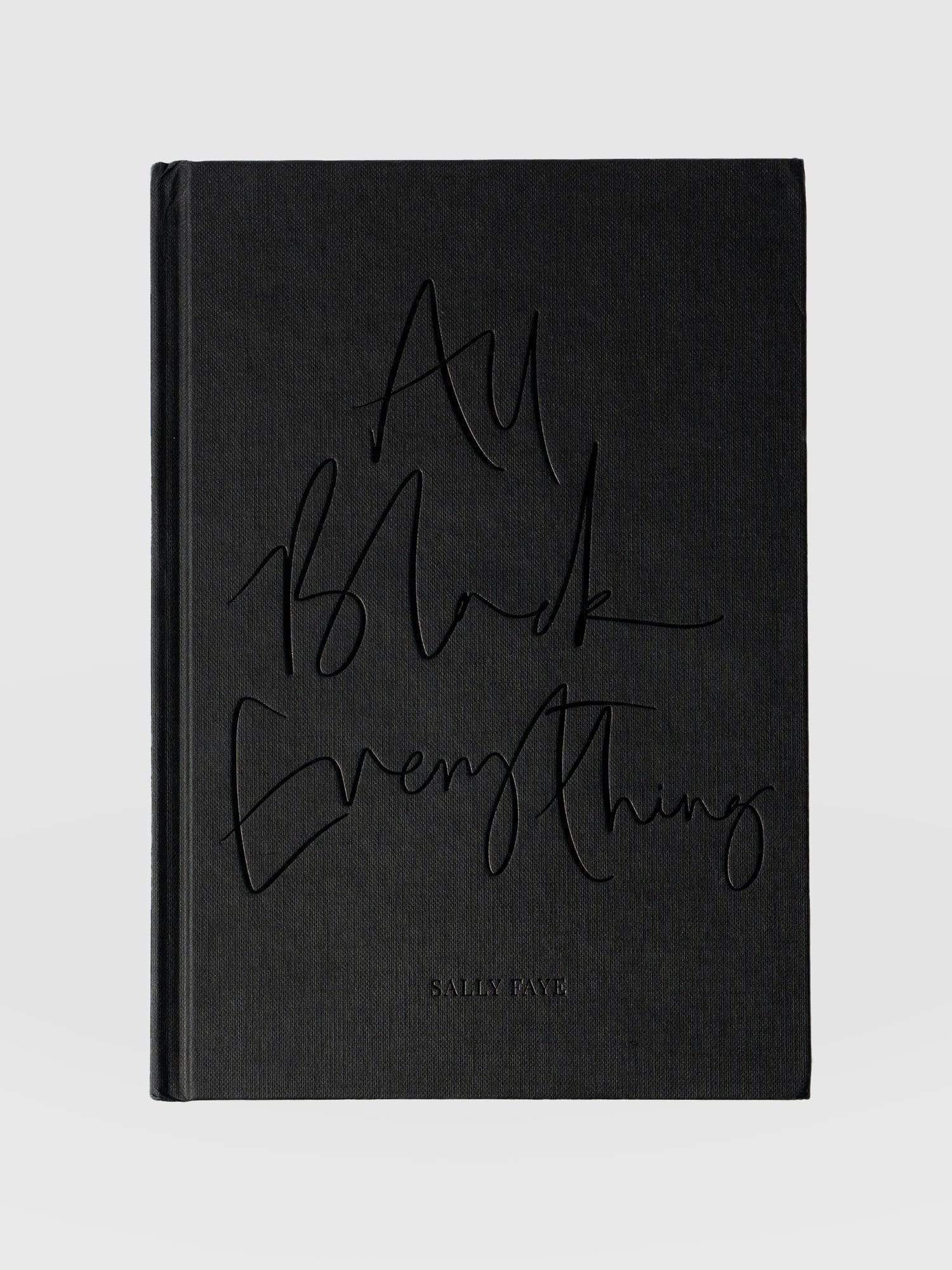 All Black Everything Book by Sally Faye | Saint + Sofia® EU